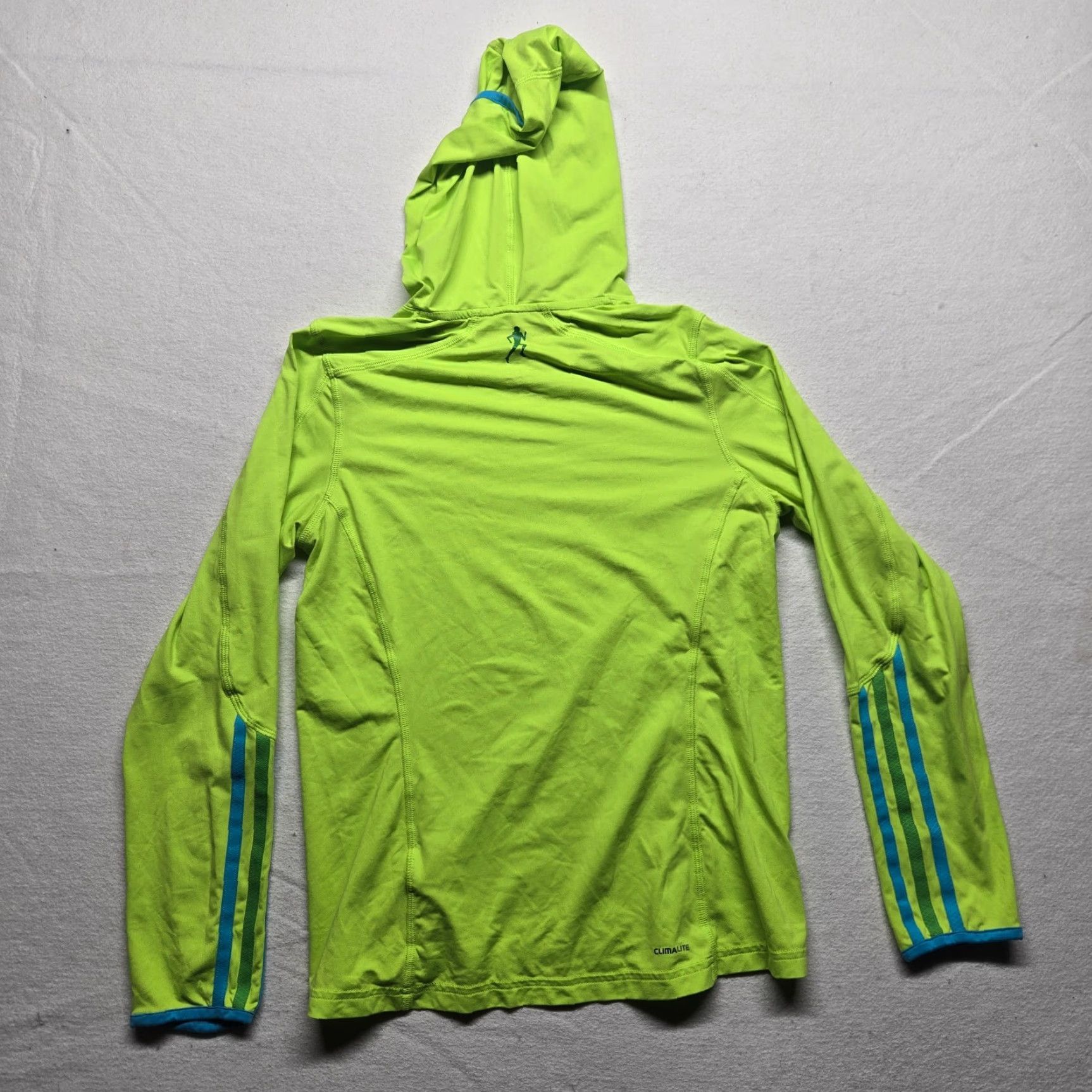 Adidas adidas Marathon 10 Climalite Green Lightweight Sweatshirt Women's Size S Small Shirt Climalite Running & Jogging Womens Green 90s? Size S / US 4 / IT 40 - 7 Thumbnail