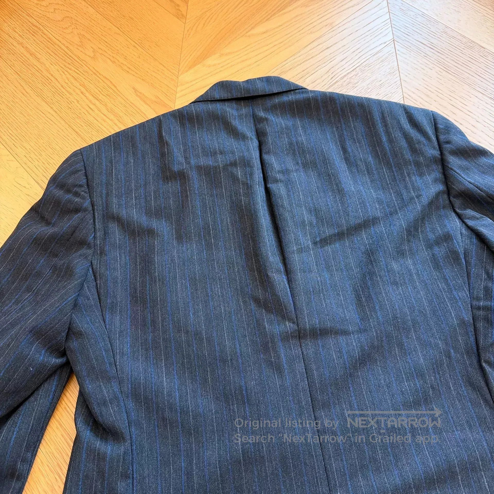 RLX Ralph Lauren Vintage Wool Striped Blazer Jacket. Size US L / EU 52-54 / 3 - 4 Thumbnail