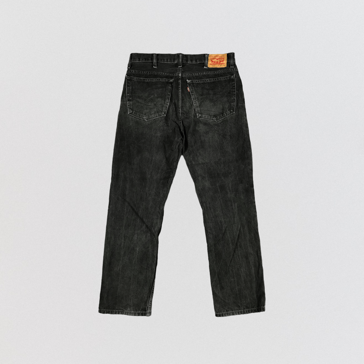 Levi's × Vintage Vintage Faded Black Levis 516 Jeans-JM2956 Size US 36 / EU 52 - 2 Thumbnail