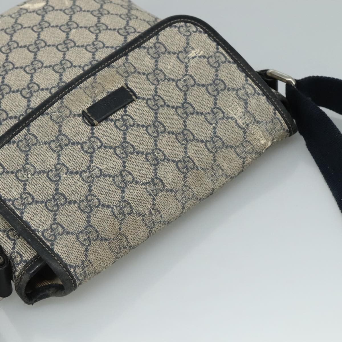 Gucci GUCCI GG Supreme Shoulder Bag Pvc Navy Size ONE SIZE - 6 Thumbnail