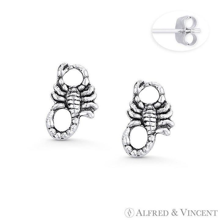 Other Scorpion Arachnid Zodiac Charm Stud Earrings Size ONE SIZE - 1 Preview