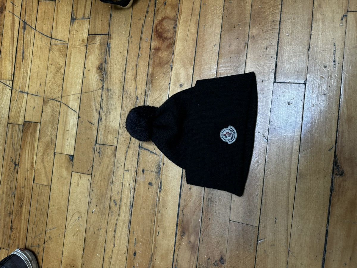 image of Moncler Beanie in Black, Men's
