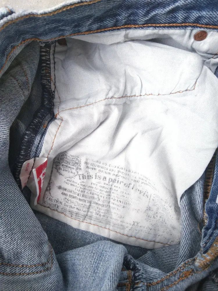 Levi's Vintage Levi's 501 Distressed Jeans 30x30 Size US 30 / EU 46 - 8 Thumbnail