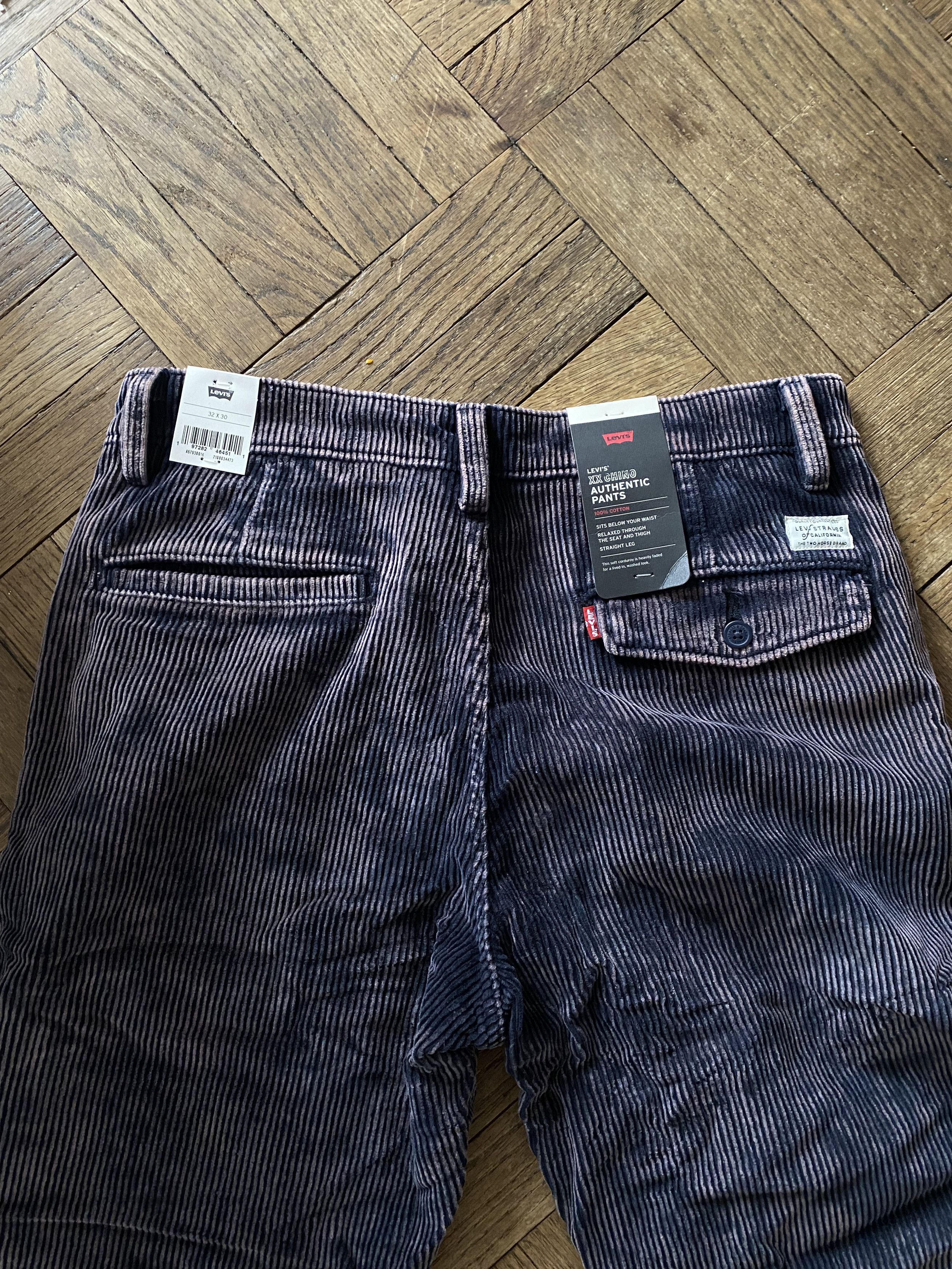 Levi's Levis Purple Corduroy Pant Size US 32 / EU 48 - 4 Thumbnail