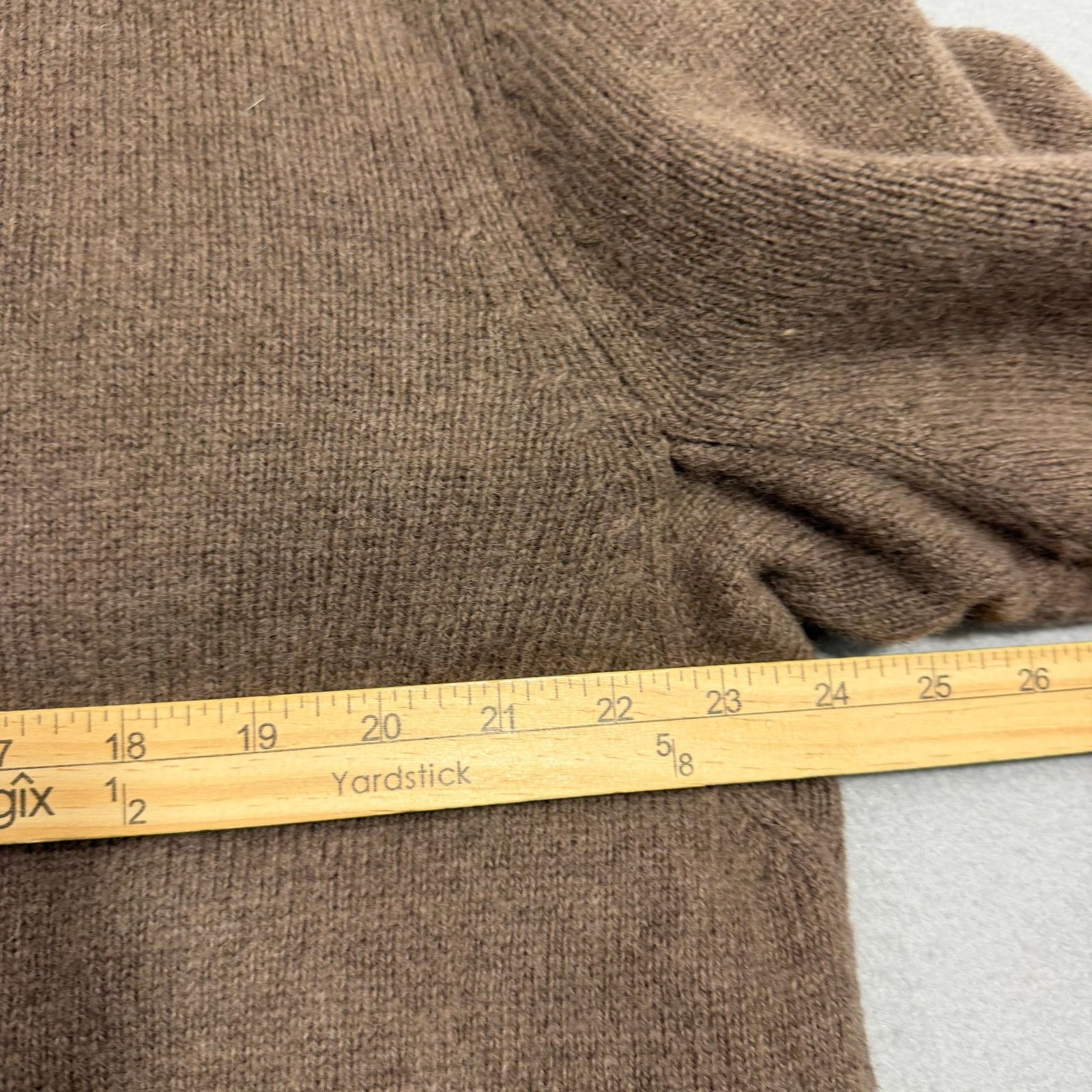 Duluth Trading Company Duluth Trading Co. Shetland Wool Windproof Sweater XL Brown Size US XL / EU 56 / 4 - 7 Thumbnail