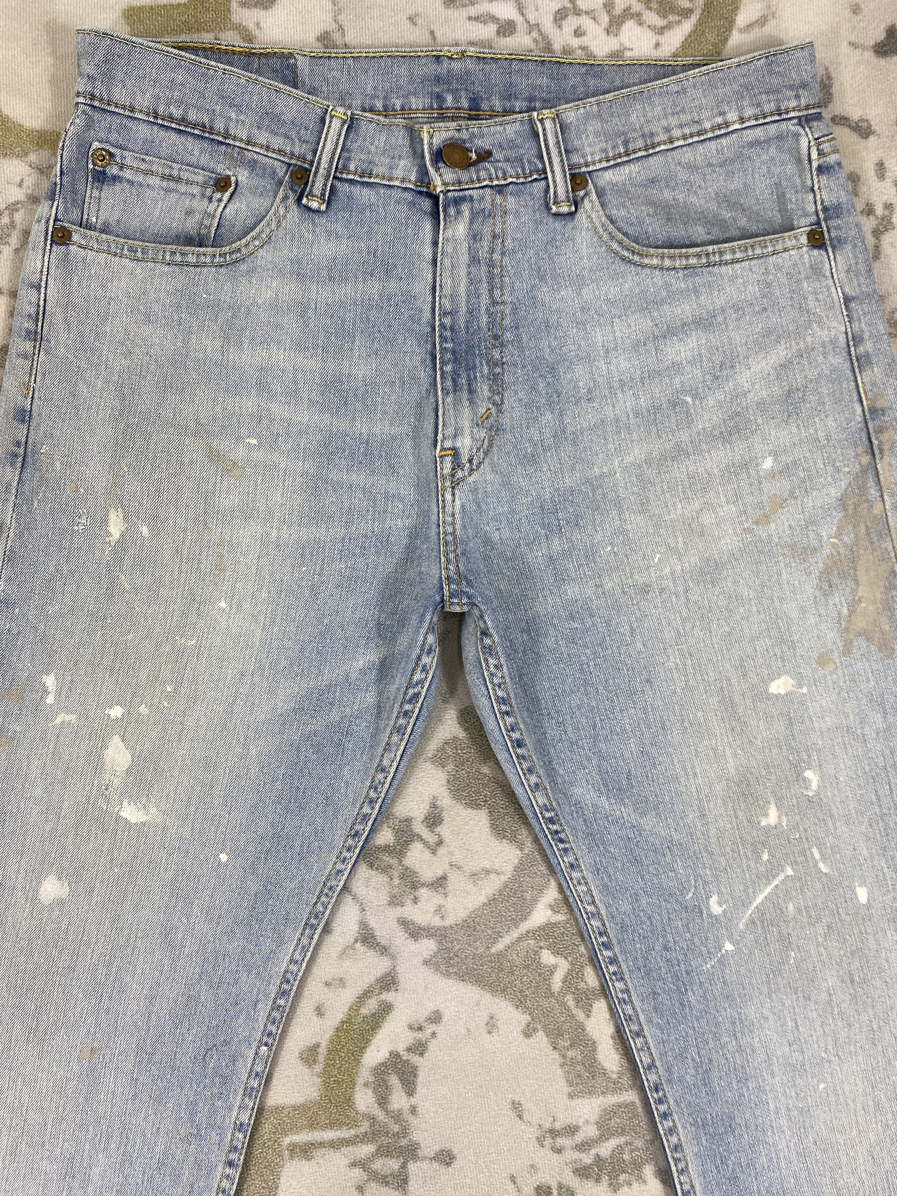 Levi's Light Blue Wash Vintage Levi's 505 33x35 Denim -JN1904 Size US 33 - 3 Thumbnail