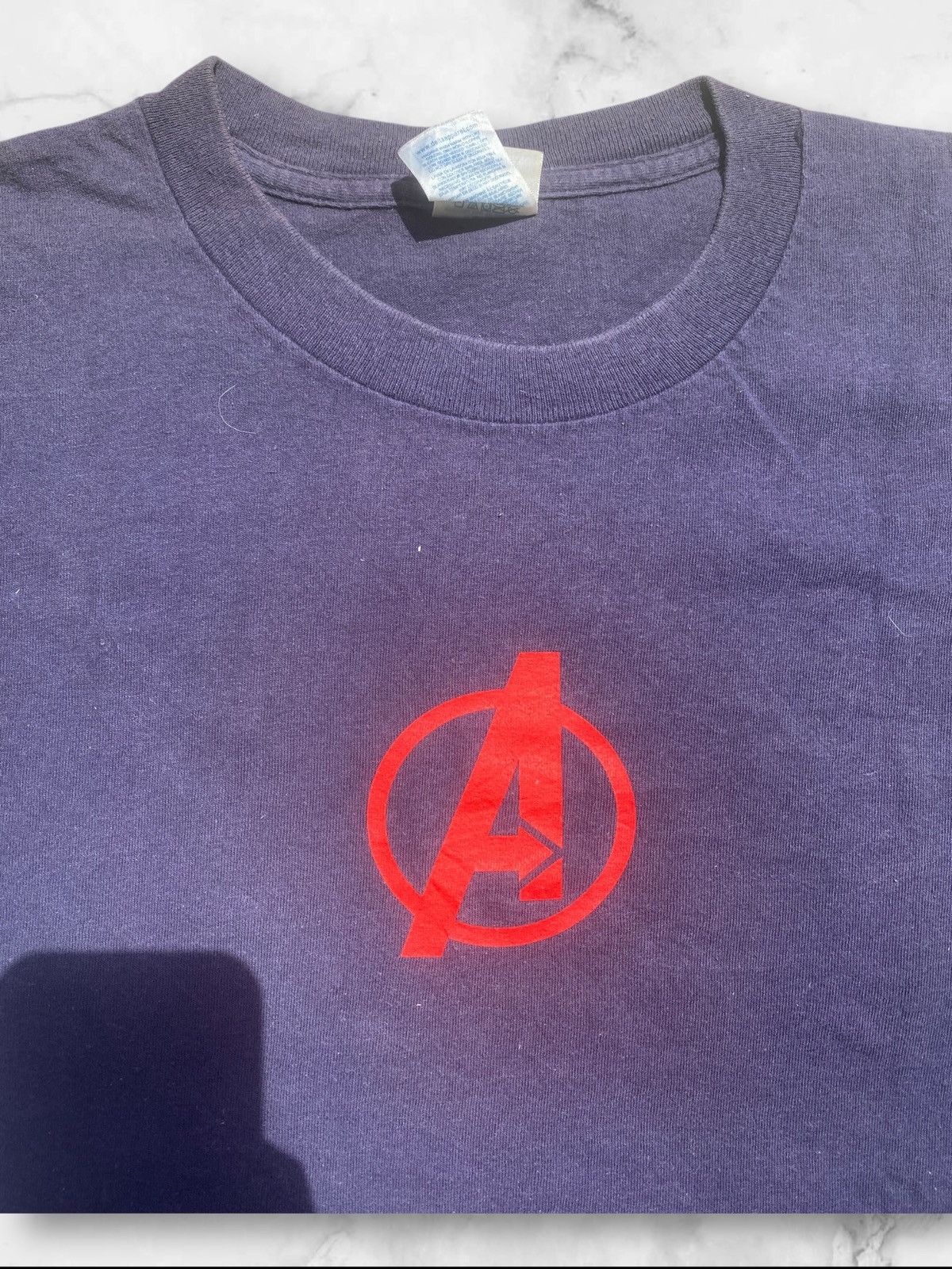 Marvel Comics Vintage Deck Card 2005 Marvel Avengers Assemble Iron Man Tee Size US XL / EU 56 / 4 - 5 Thumbnail