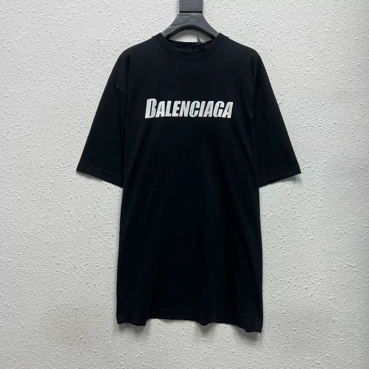 Balenciaga balenciaga vintage logo black short sleeve t-shirt Size US S / EU 44-46 / 1 - 1 Thumbnail