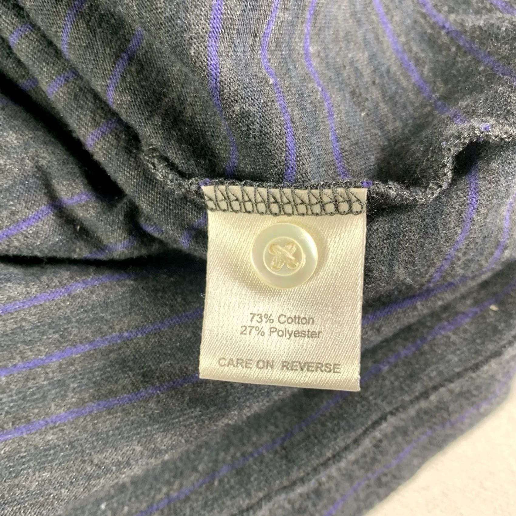 Billy Reid Billy Reid Polo Shirt Mens XXL Blue Striped Lightweight Stretch Casual Shirt Polo Size US XXL / EU 58 / 5 - 4 Thumbnail