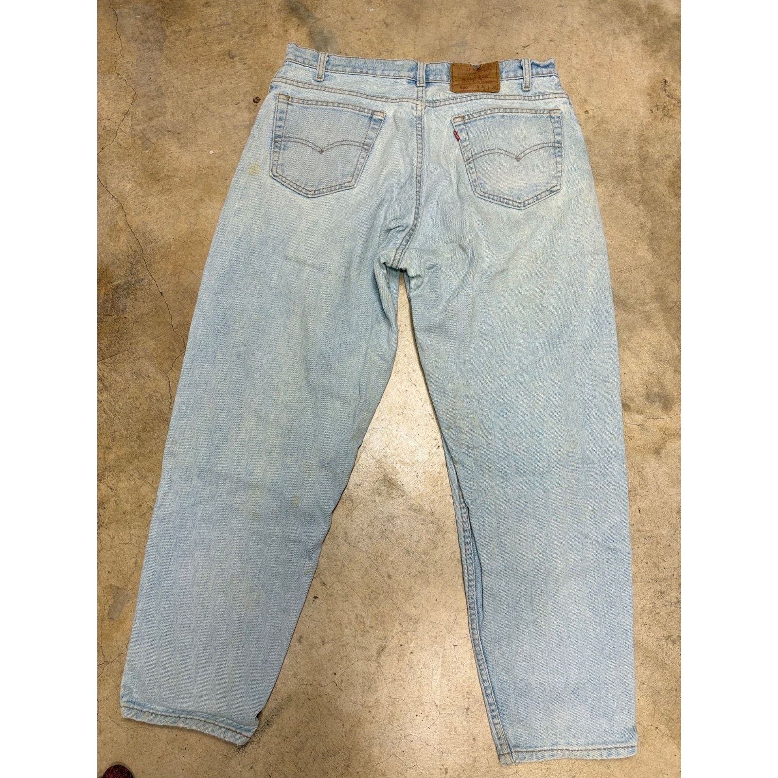 Levi's VTG Levi’s 560 Loose Fit High Rise Light Jeans USA Made 36 Size US 36 / EU 52 - 11 Thumbnail