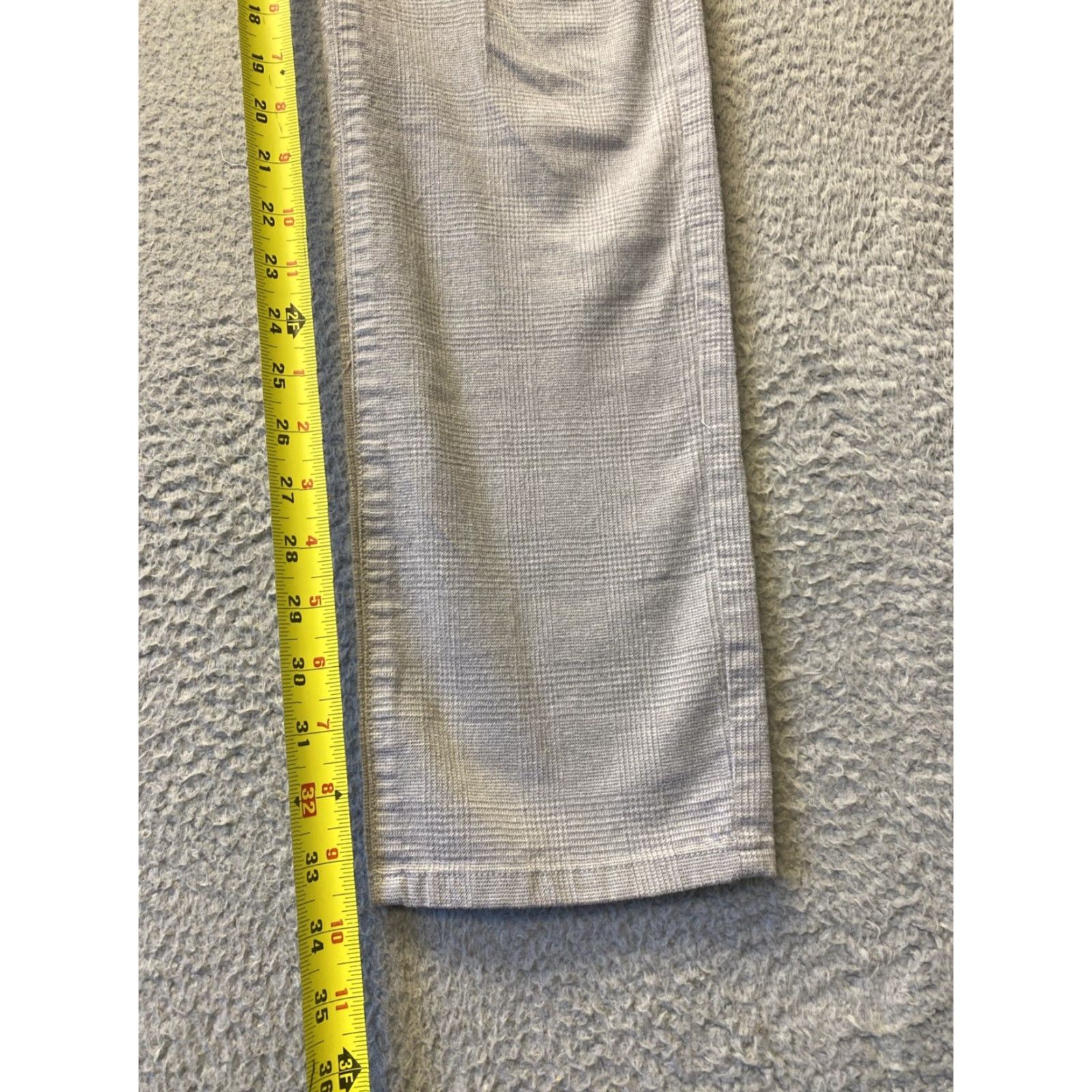 Bonobos BONOBOS Pants Gray Plaid Slim Straight Fit 32x34 Casual Mens Size US 32 / EU 48 - 4 Thumbnail