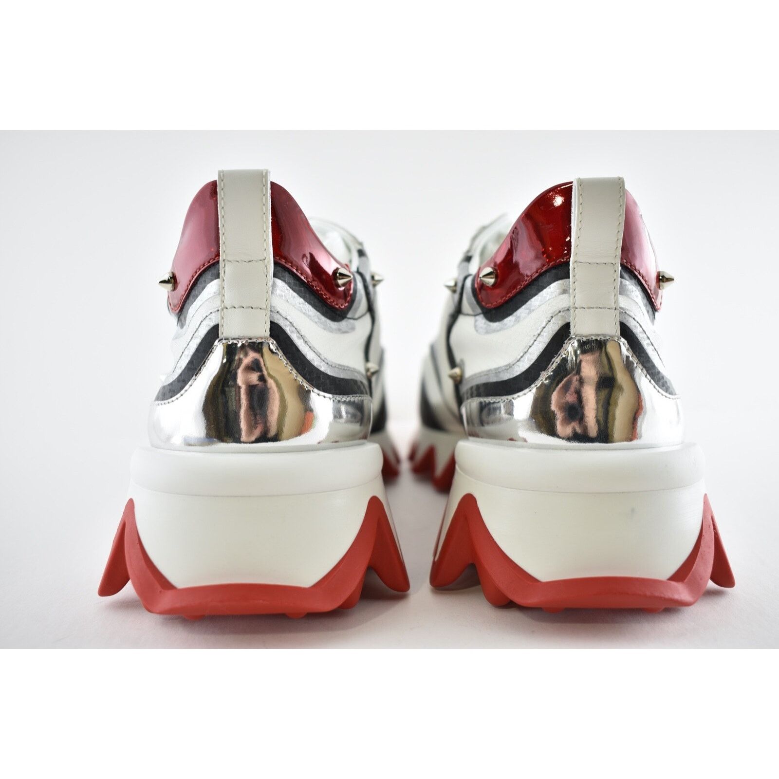 Christian Louboutin Christian Louboutin Mens Sharkina Uomo Flat Black Platform Size US 9 / EU 42 - 11 Thumbnail