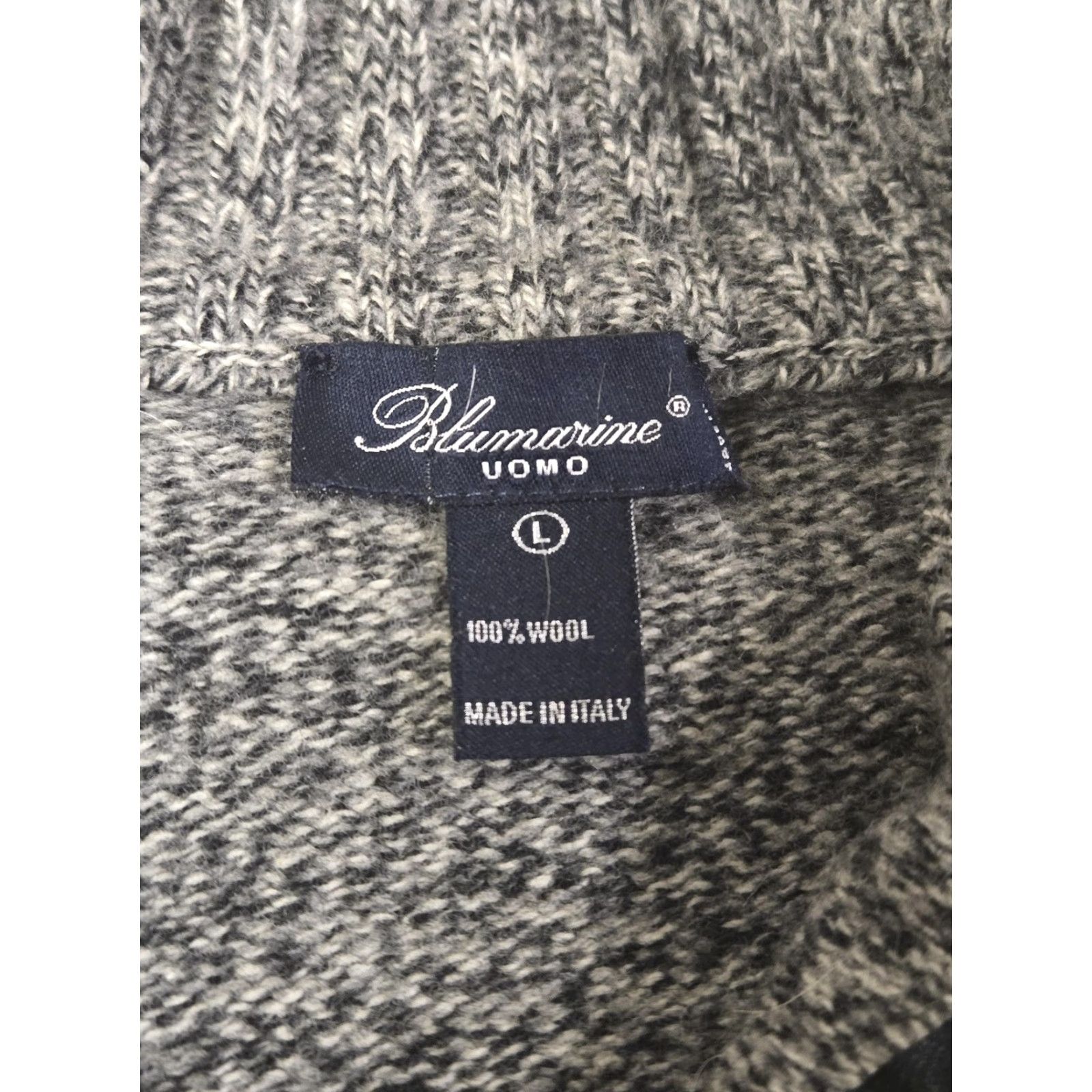 Blumarine Blumarine Uomo Sweater Mens L Wool 1/4 Zip Mock Neck Pullover Made Italy Size US L / EU 52-54 / 3 - 5 Thumbnail