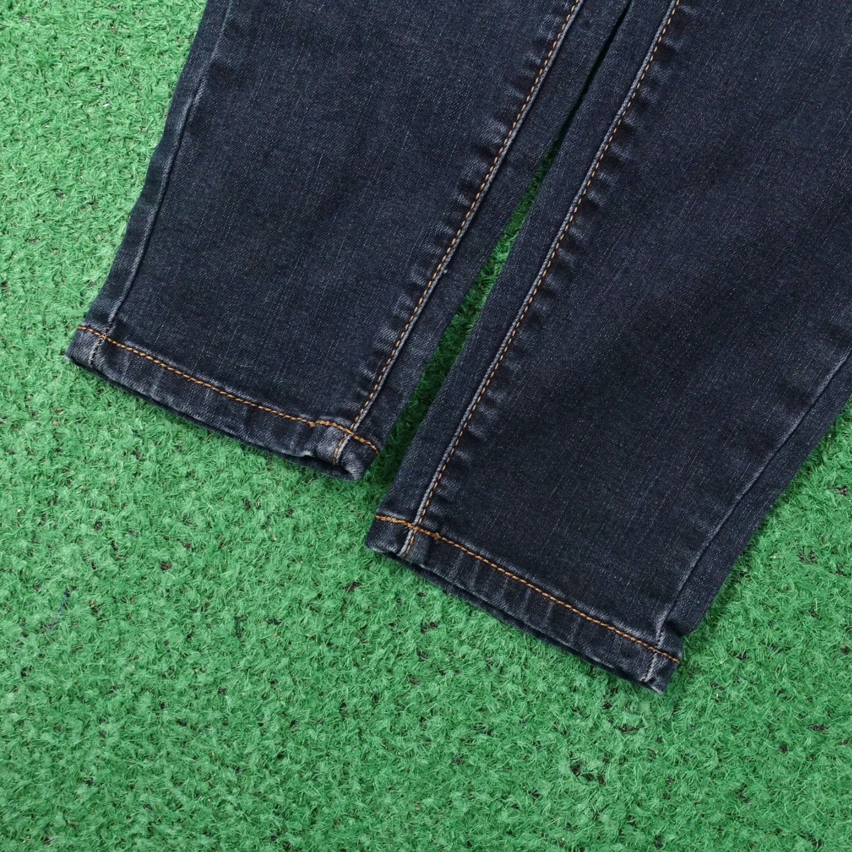 Aeropostale Aeropostale Jegging Jeans Womens 0 Short Blue Dark Wash Stretch Skinny Denim -E3 Size 25" / US 0 / IT 36 - 3 Thumbnail