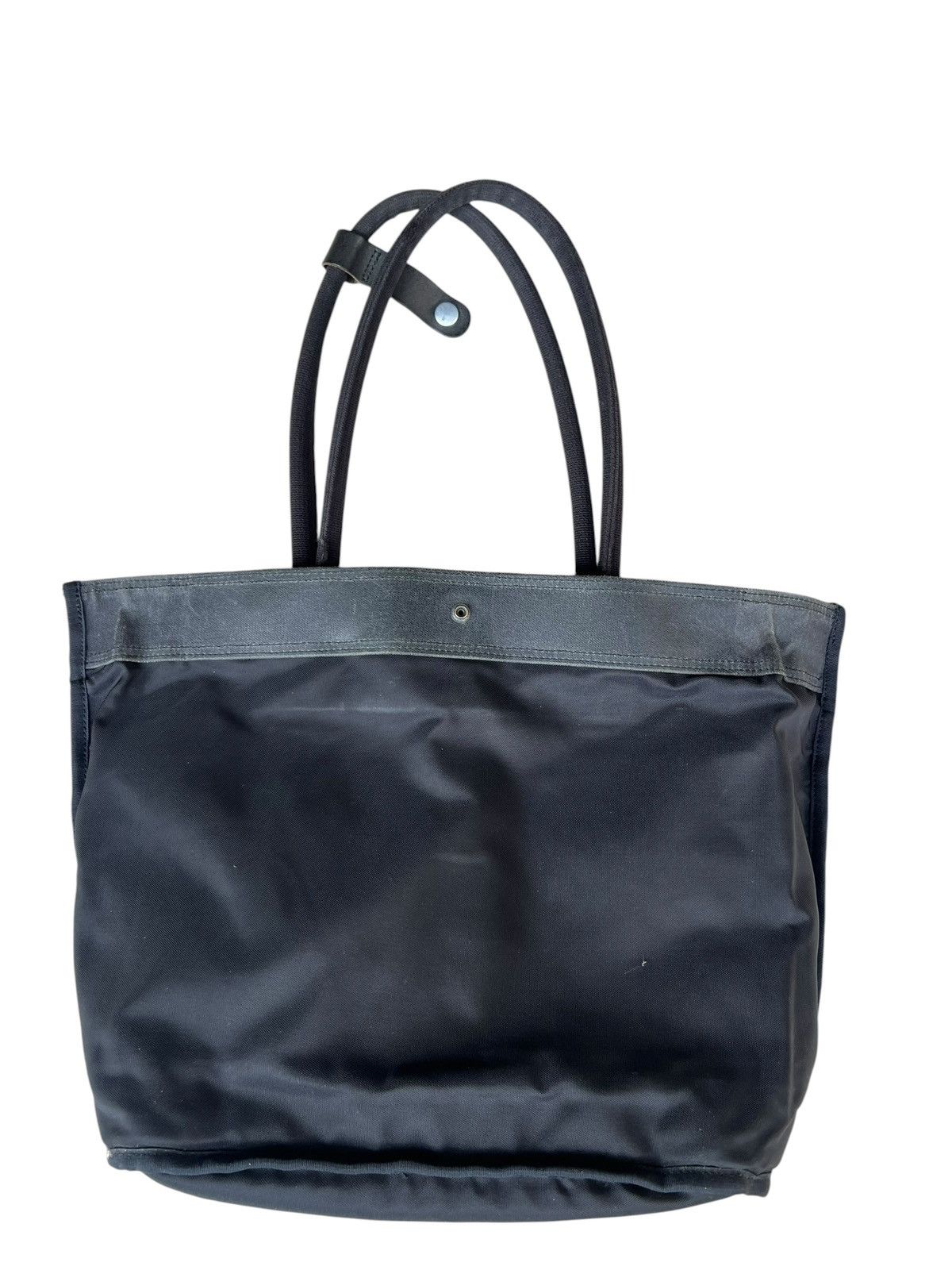 Porter Porter Yoshida Distress Faded Waxed Canvas Leather Tote Bag Size ONE SIZE - 24 Thumbnail