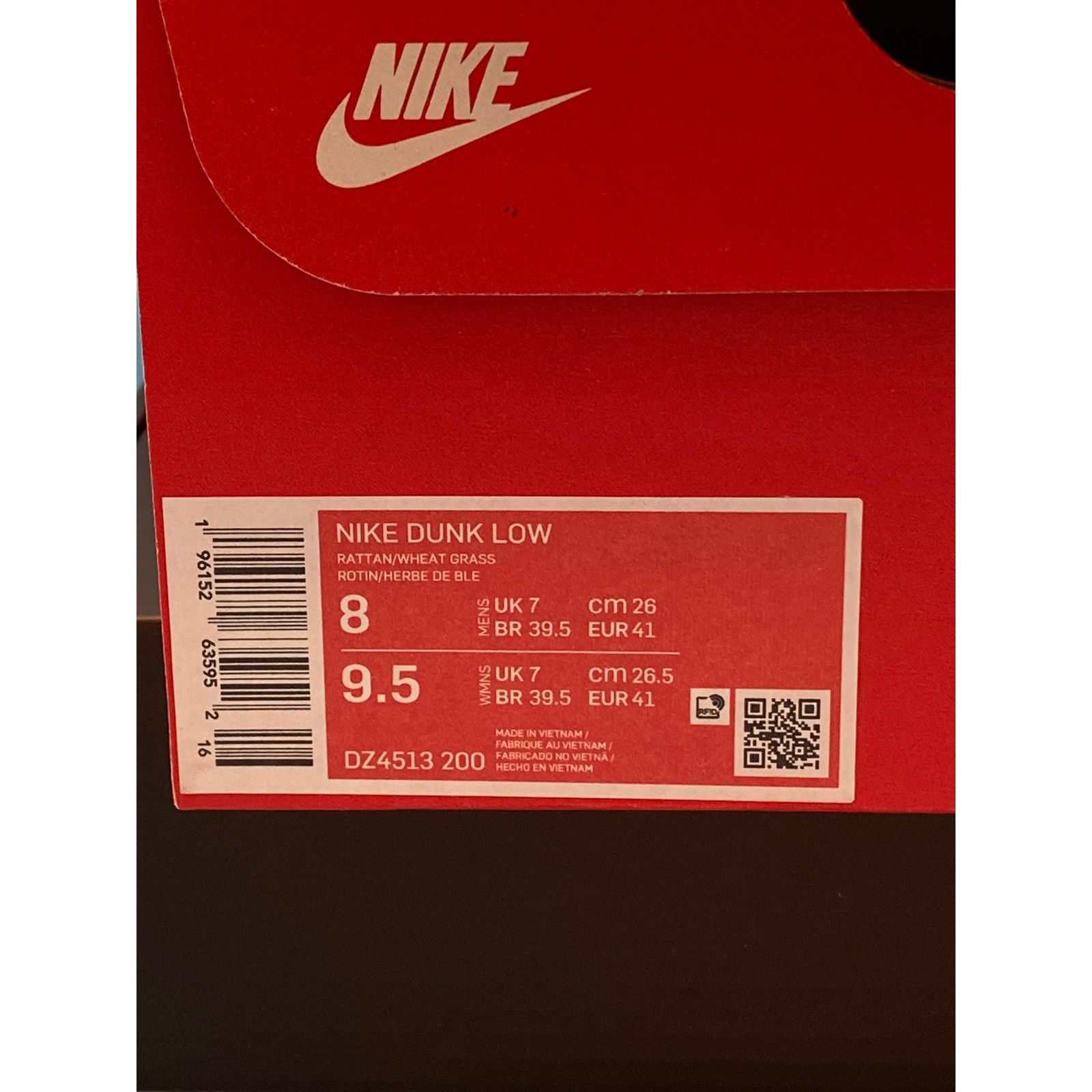 Nike Nike Dunk Low 'Khaki Gum' m8 w9.5 Size US 8 / EU 41 - 8 Thumbnail