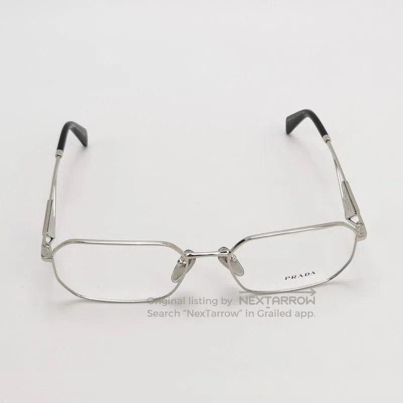 Prada Prada Full Frame Triangle Logo Glasses. Size ONE SIZE - 2 Thumbnail