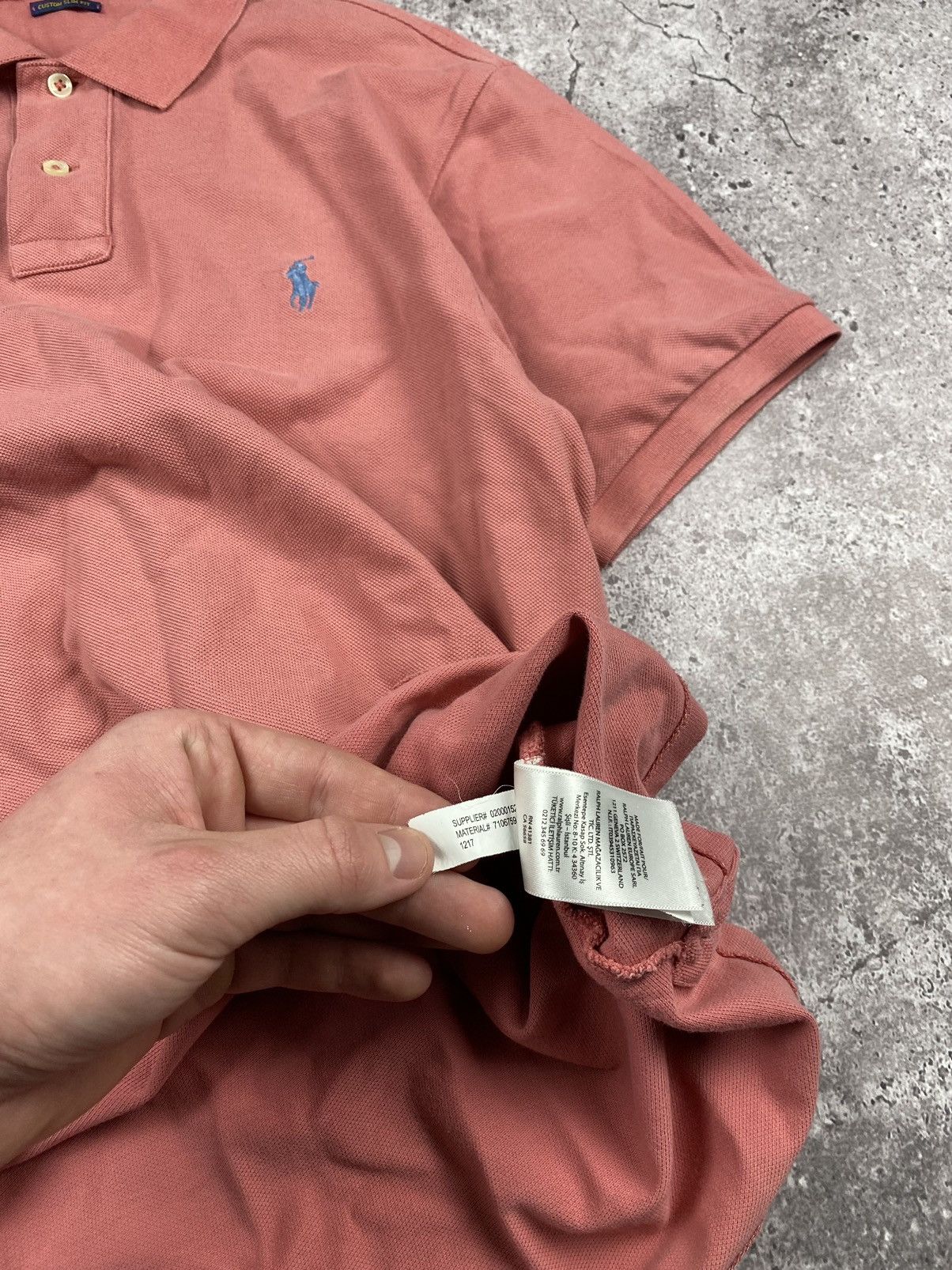 Polo Ralph Lauren × Vintage Vintage Polo Ralph Lauren Big Logo Junya Watanabe Polo Tee Size US L / EU 52-54 / 3 - 5 Thumbnail