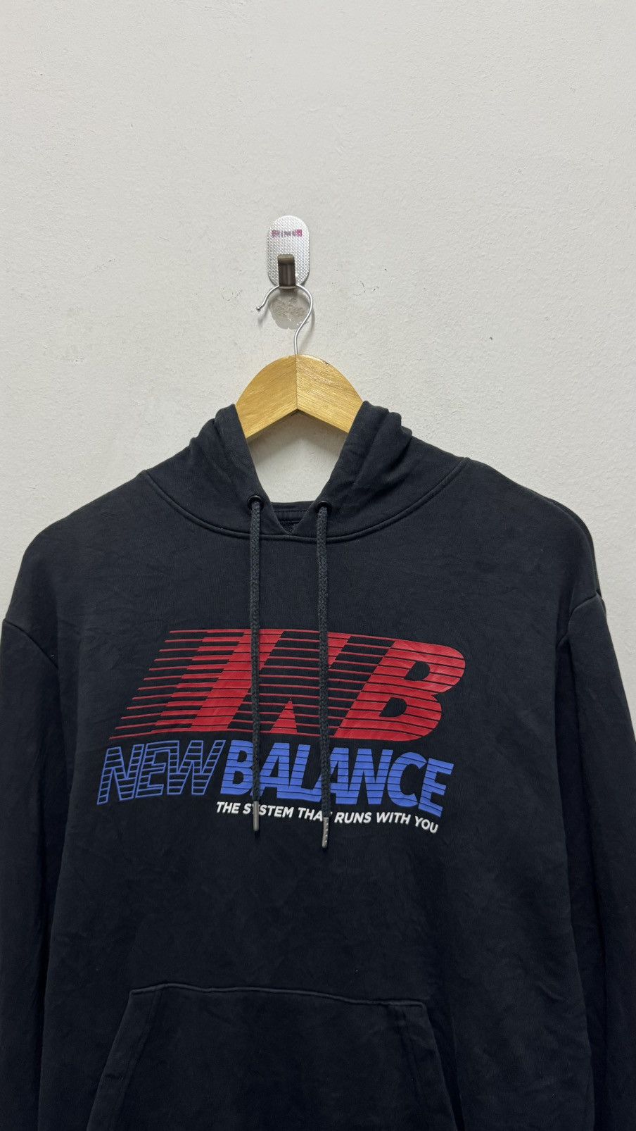 New Balance New balance rare hoodie Size US M / EU 48-50 / 2 - 2 Thumbnail