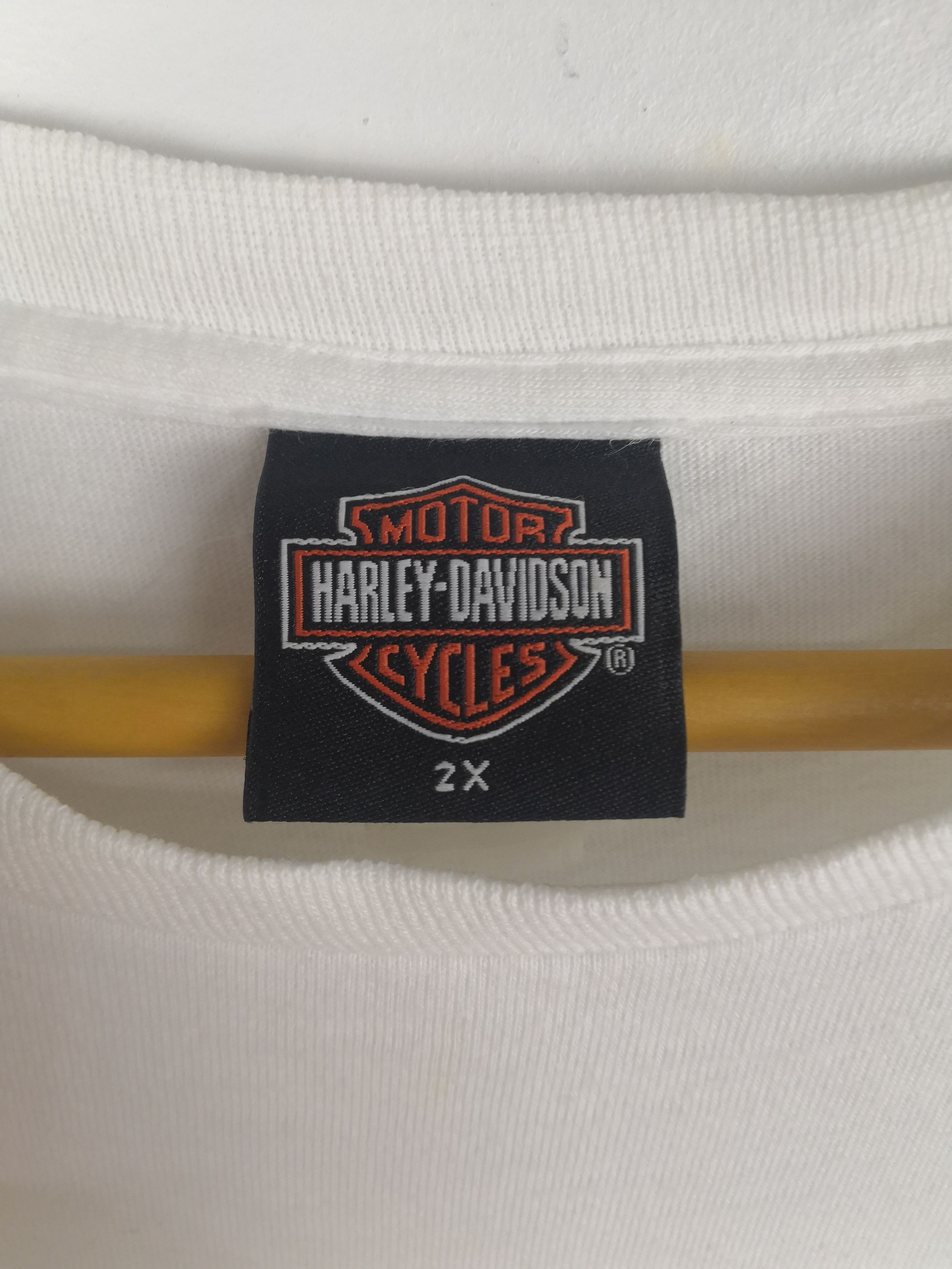 Harley Davidson Vintage Harley Davidson T-Shirt USA Harley Davidson Tee Size US XL / EU 56 / 4 - 4 Thumbnail