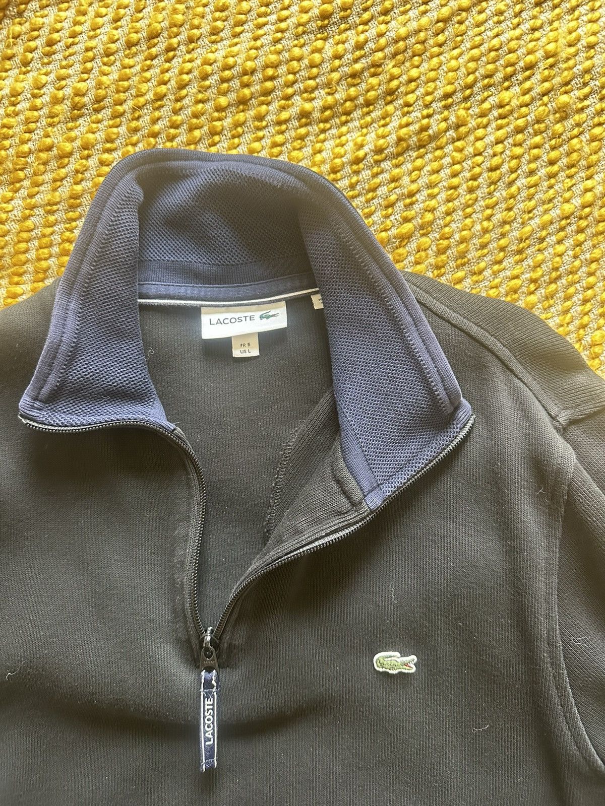 Lacoste Black Lacoste Turtle Neck Size US L / EU 52-54 / 3 - 2 Thumbnail