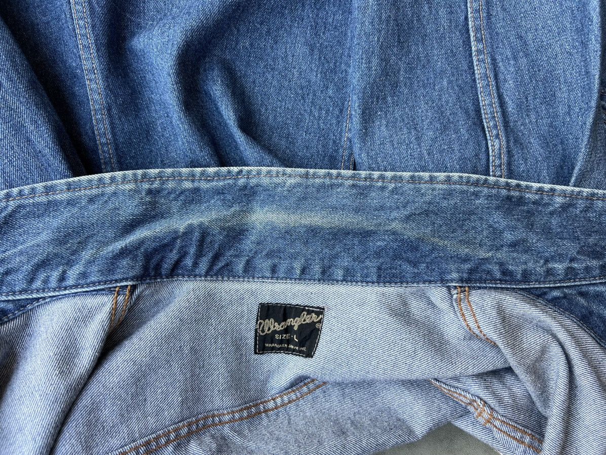 Vintage Vintage 90s Wrangler 4 Pocket Denim Jacket Size US M / EU 48-50 / 2 - 18 Thumbnail