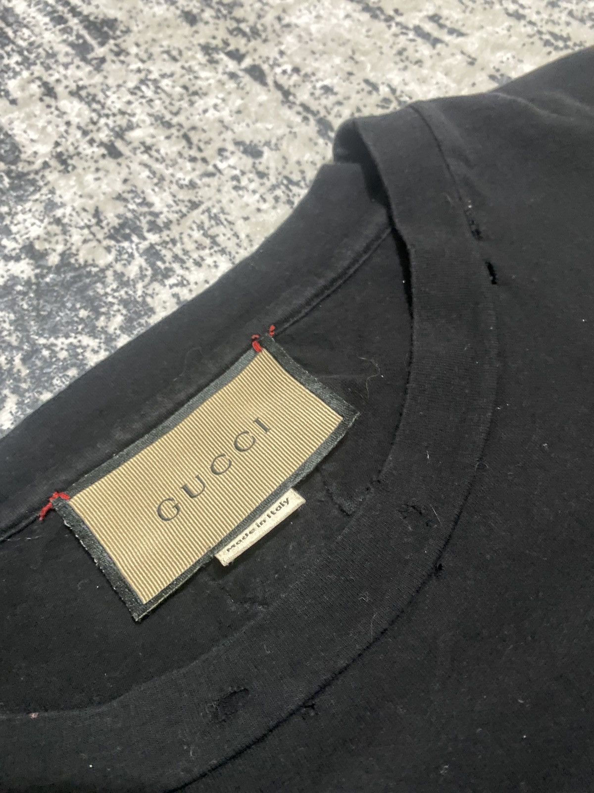 Gucci Luxury women Gucci big logo with Small flower on back Size L / US 10 / IT 46 - 13 Thumbnail