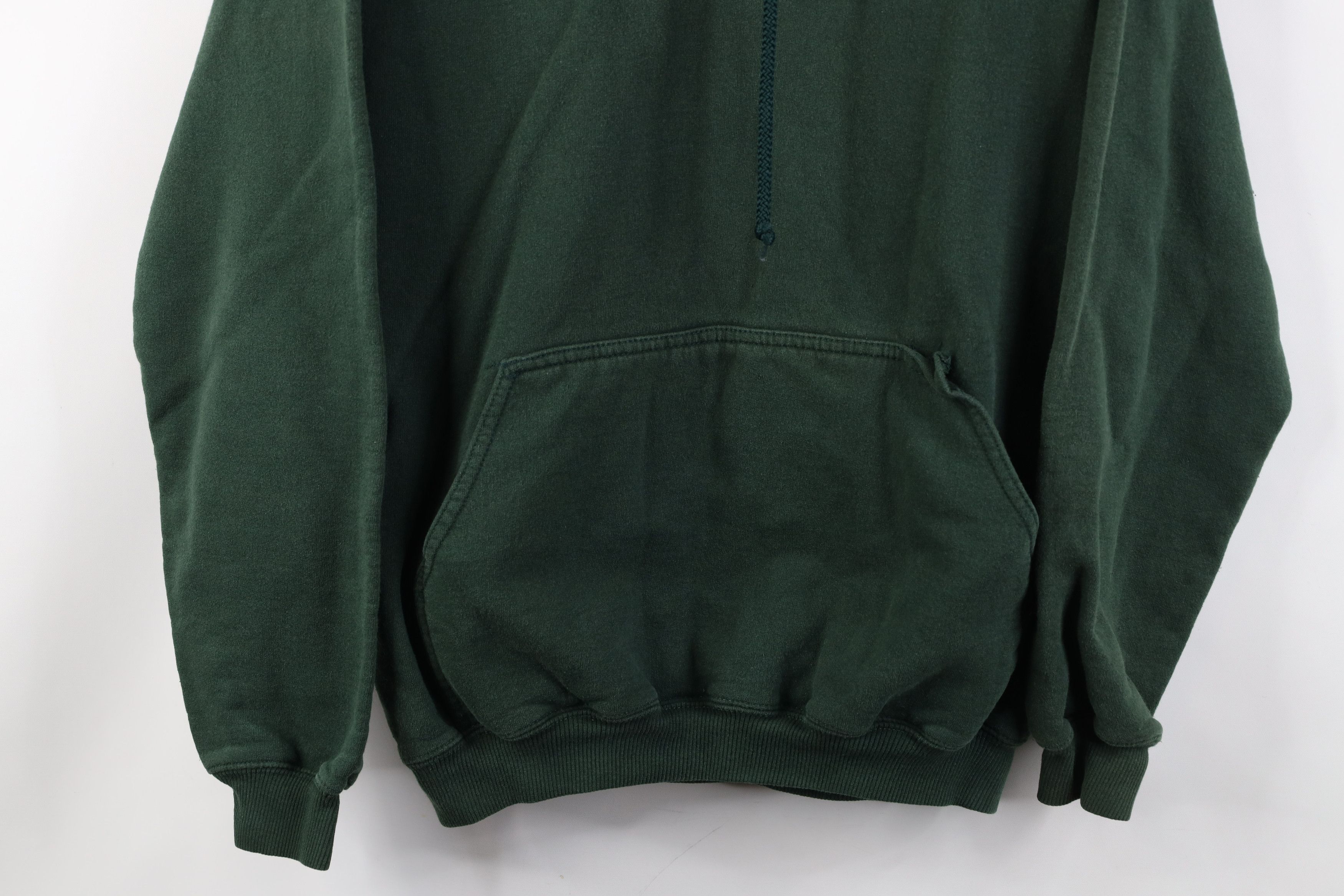Vintage Vintage Y2K Streetwear Blank Heavyweight Hoodie Sweatshirt Size US M / EU 48-50 / 2 - 3 Thumbnail