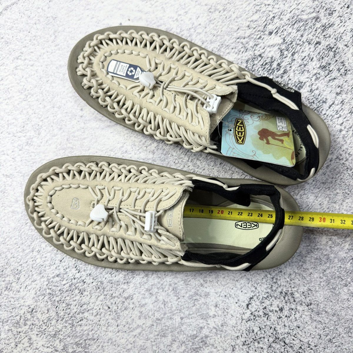 Designer × KEEN New Keen Uneek Mens Sandals Beige US9 UK8 EU42 27cm Size US 9 / EU 42 - 11 Thumbnail