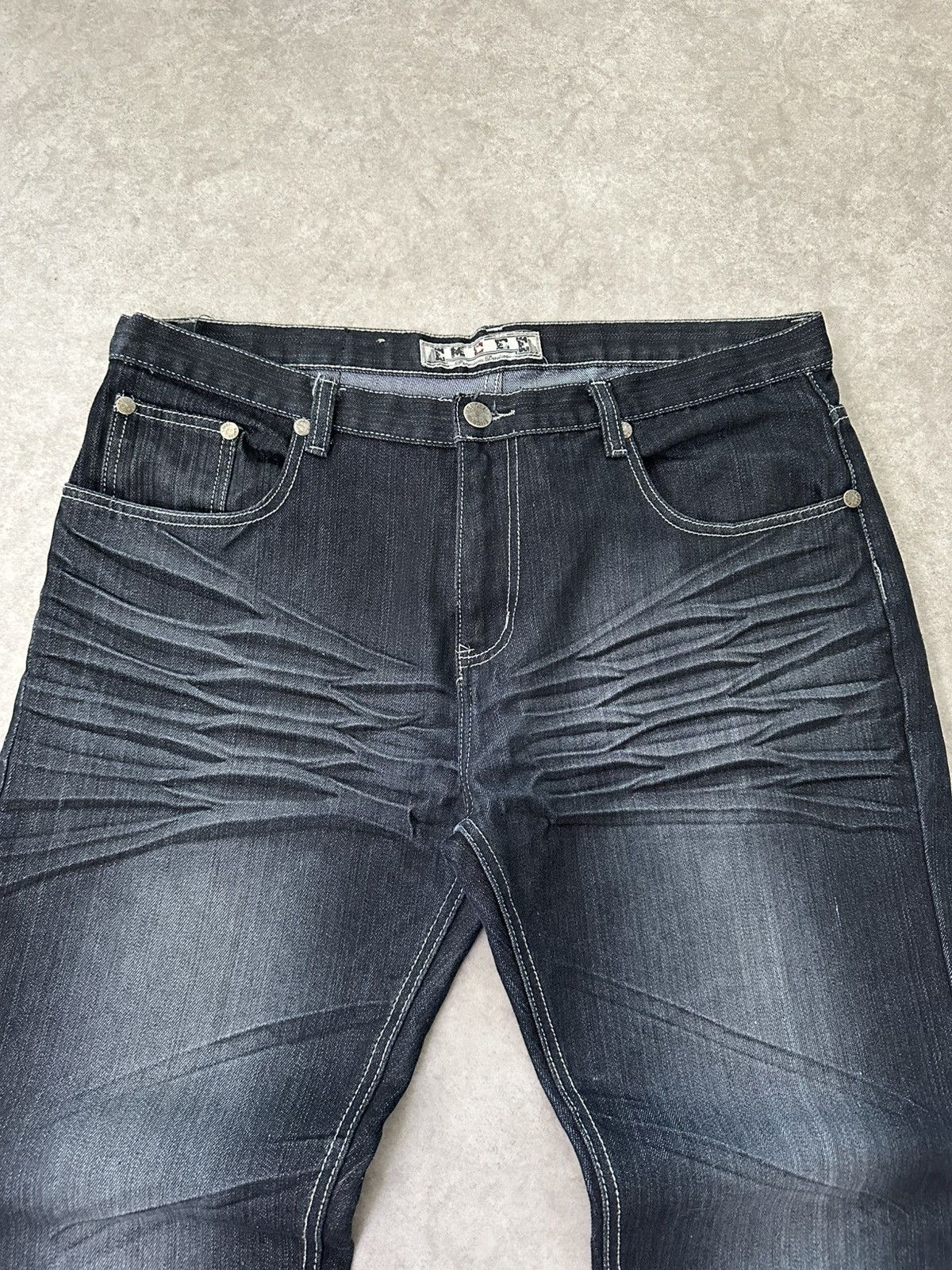Vintage Vintage Y2K Denim Jeans Dark Wash Coogi Style Pockets Size US 38 / EU 54 - 5 Thumbnail