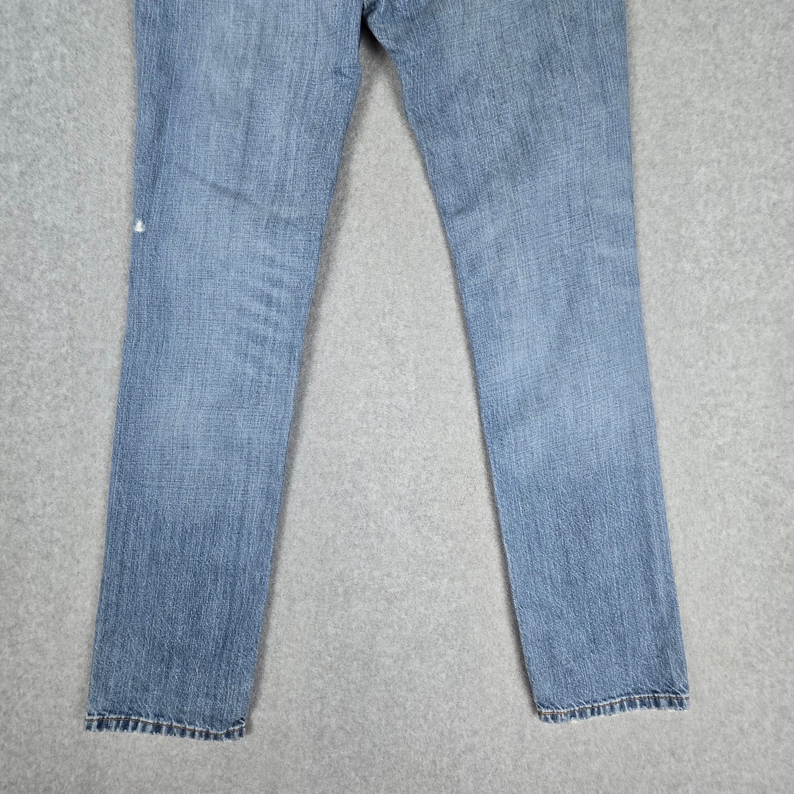 Levi's Levi's Mens 33x34 Straight Leg Distressed Jeans Size US 33 - 10 Thumbnail