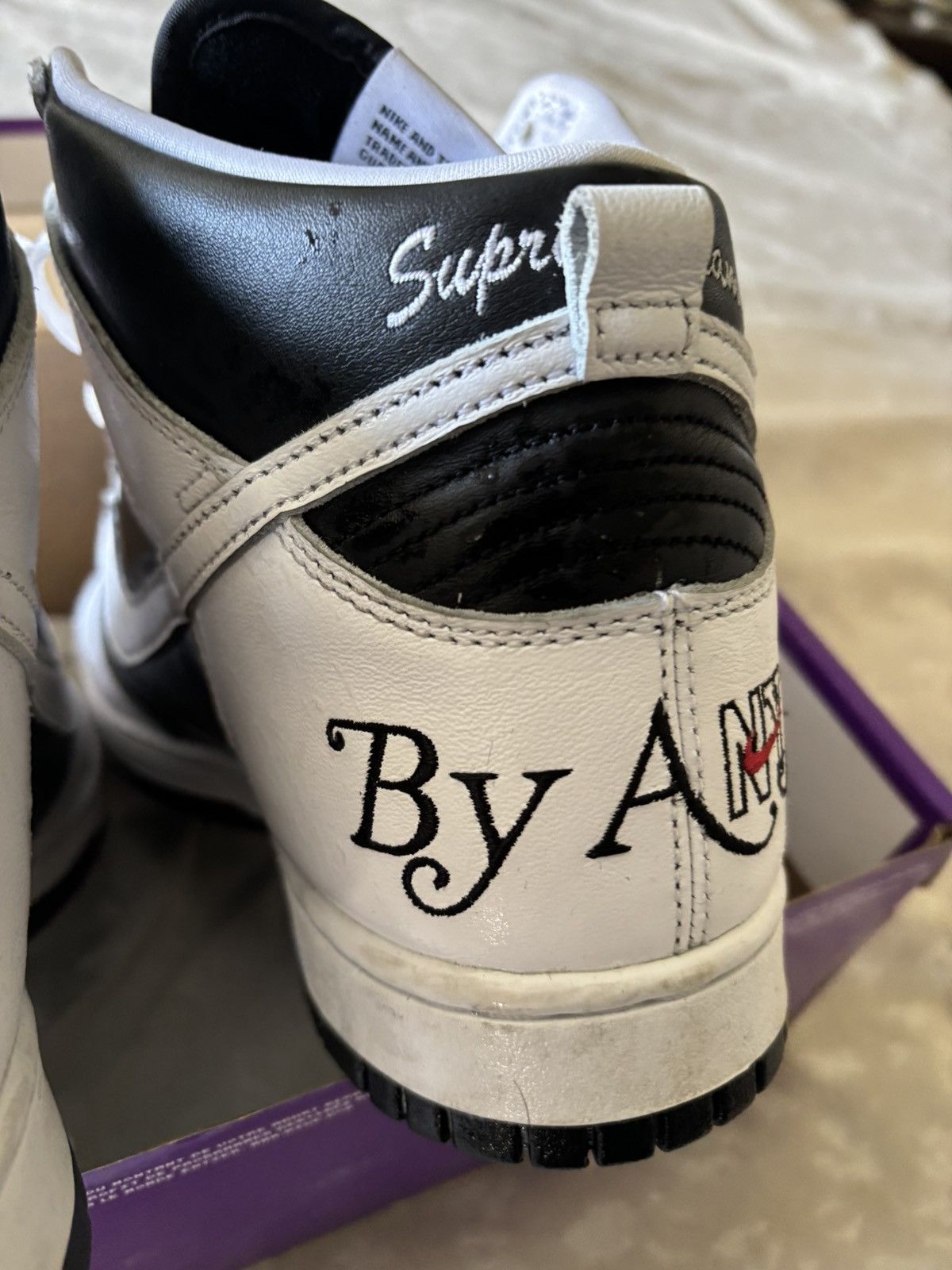 Nike × Supreme SUPREME HIGH TOP SNEAKERS - RARE AND SOLD OUT! Size US 10 / EU 43 - 7 Thumbnail