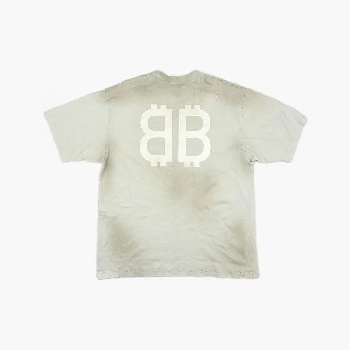 Balenciaga Balenciaga Balenciaga SS23 Logo Print Short Sleeve TShirt Size US L / EU 52-54 / 3 - 1 Thumbnail