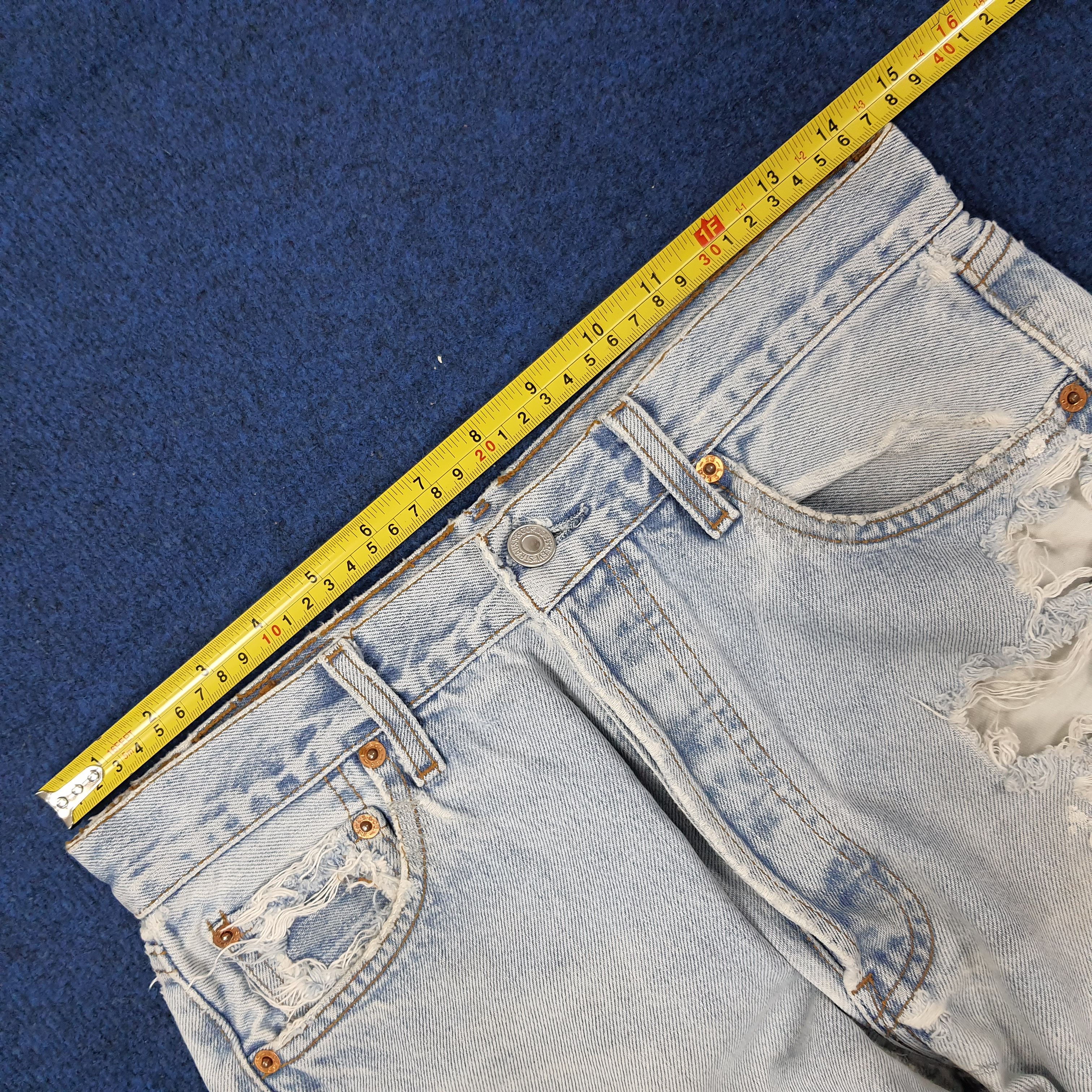 Levi's Vintage Levi's Distressed Doraemon Patchwork Jean C252N17 Size US 28 / EU 44 - 13 Thumbnail