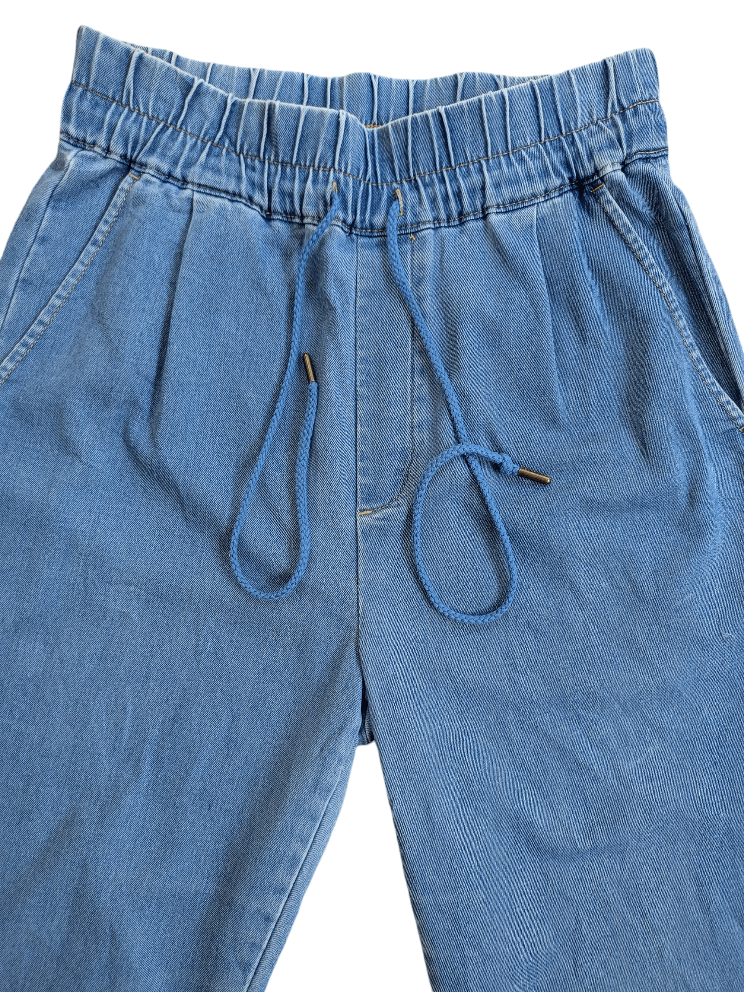 Japanese Brand × Vintage Shoo-La-Rue Women's Elastic Waistband Streetwear Denim Size 26" / US 2 / IT 38 - 2 Thumbnail