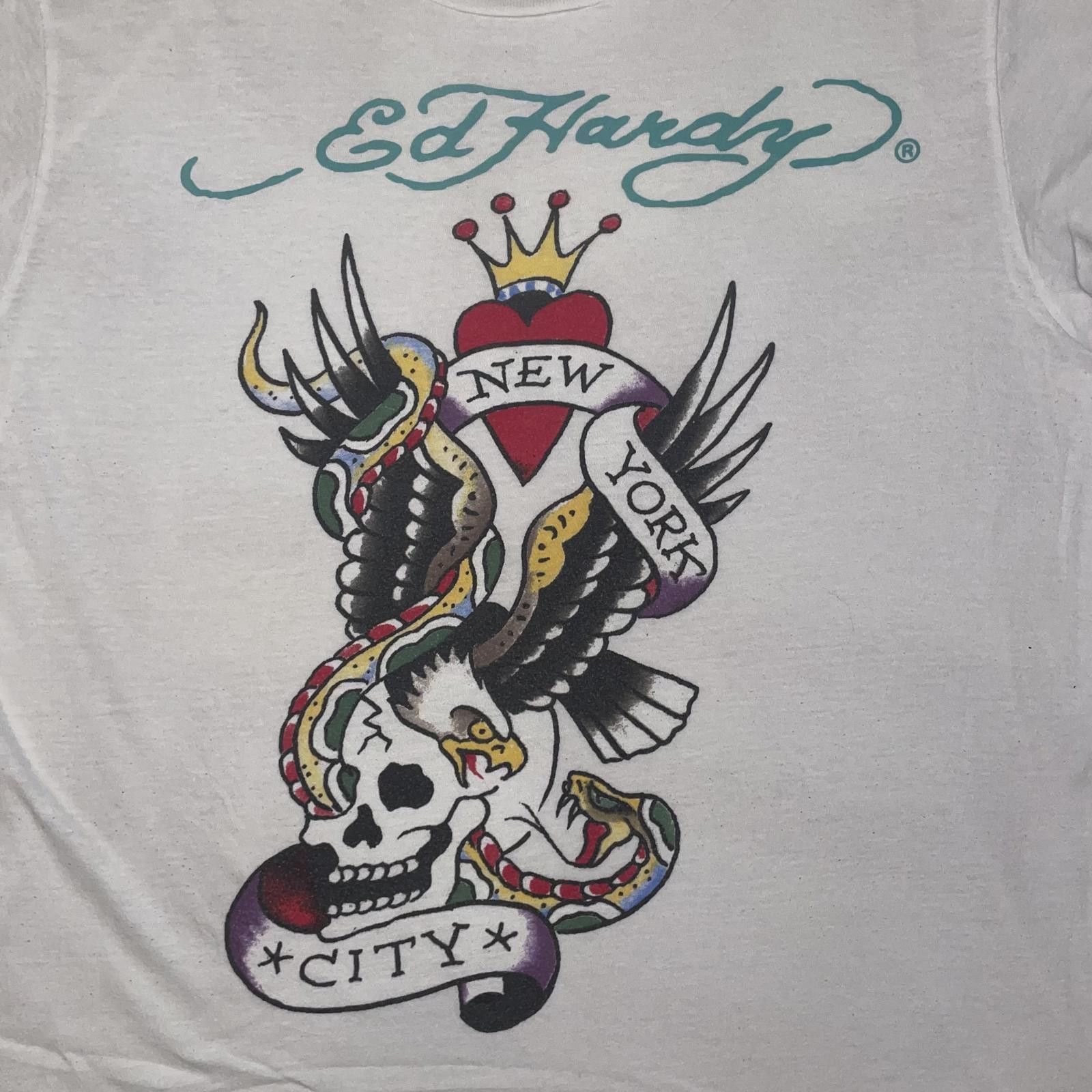 Ed Hardy Ed Hardy 00s Art Print T-Shirt XL Size US XL / EU 56 / 4 - 3 Thumbnail