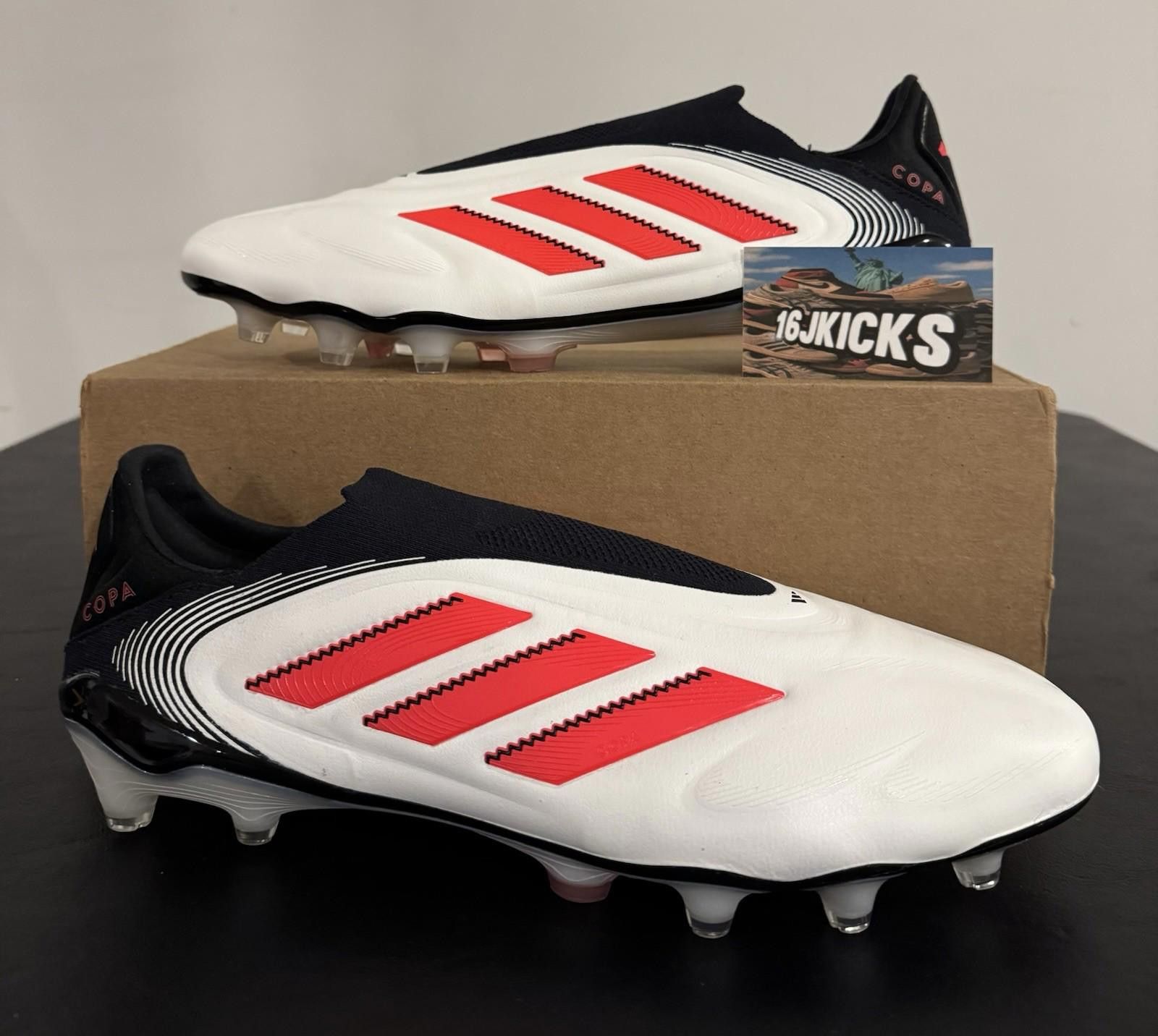 Adidas Sz 12.5 Men - Adidas Copa Pure 3 Elite FG Laceless Size ONE SIZE - 1 Thumbnail