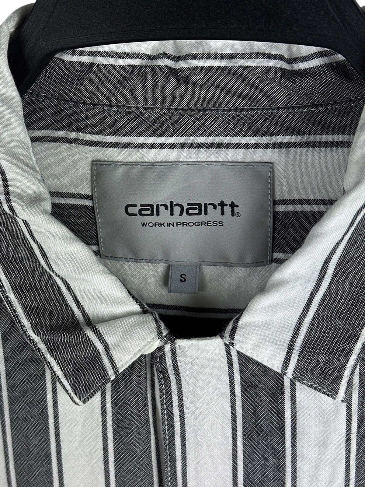 Carhartt Wip Carhartt WIP Esper Striped Shirt Short Sleeve Viscose Pocket Size US S / EU 44-46 / 1 - 5 Thumbnail