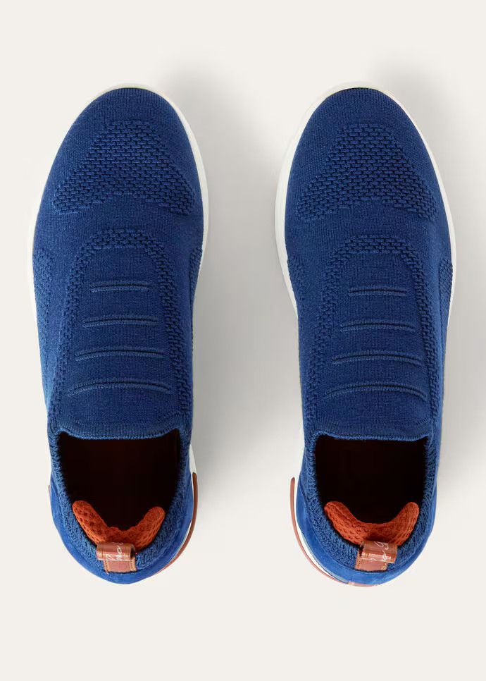 Loro Piana o1srvl11e0725 360 LP Flexy Walk Sneakers in Blue Size US 10 / IT 40 - 5 Thumbnail