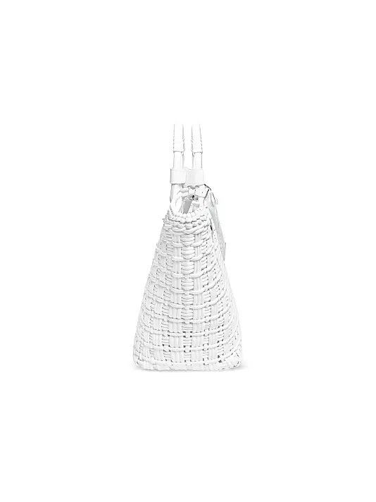 Balenciaga o1y0625 Size : OS / Basket Bag in White Size ONE SIZE - 3 Thumbnail