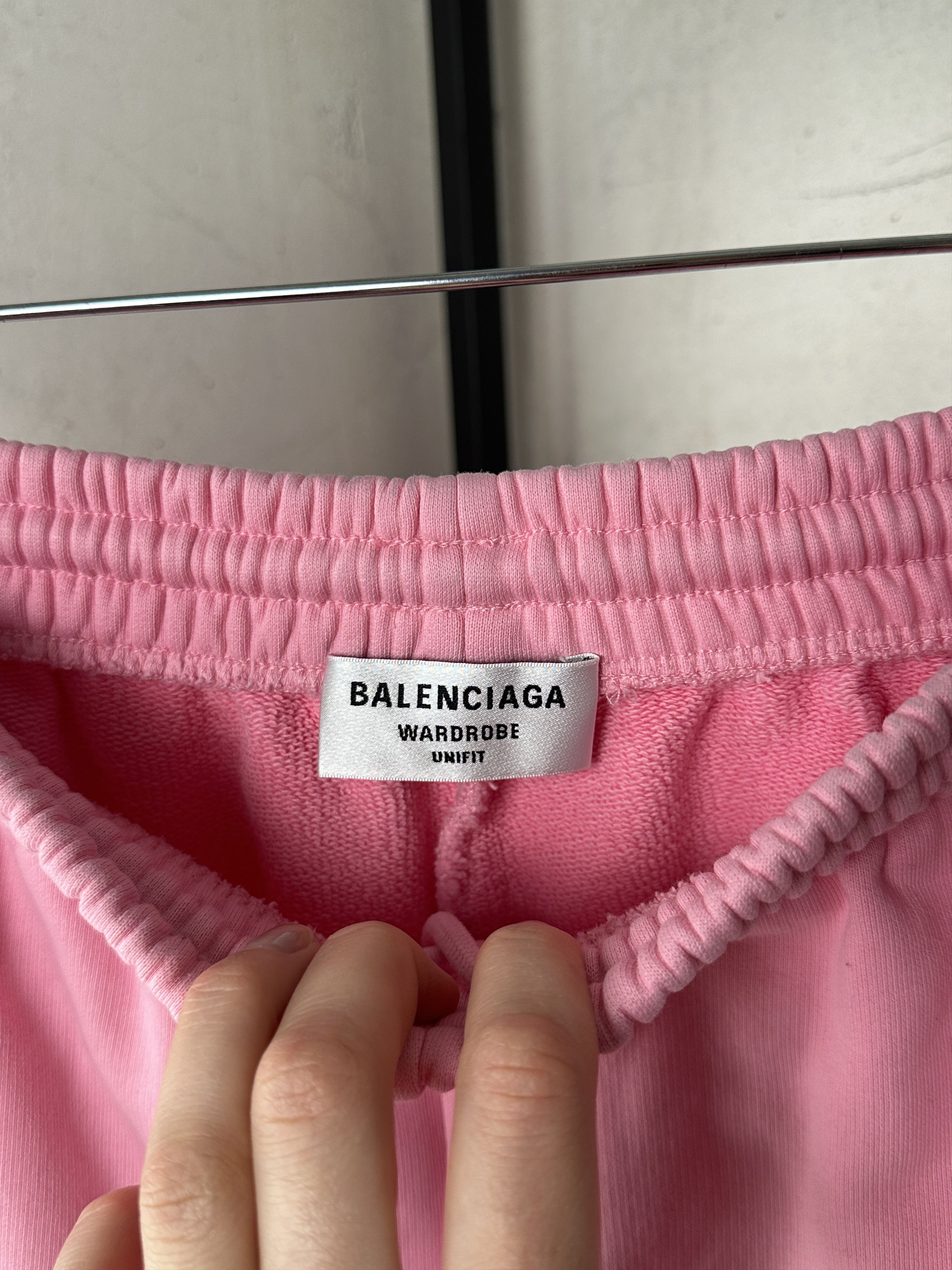 Balenciaga Balenciaga Pink BB Logo Sweatpants Size US 34 / EU 50 - 5 Thumbnail