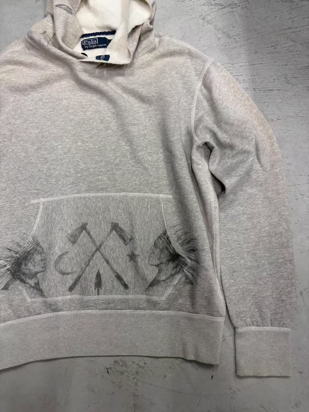 RRL Ralph Lauren RRL Navajo Southwest Hoodie-yw Size US L / EU 52-54 / 3 - 5 Thumbnail