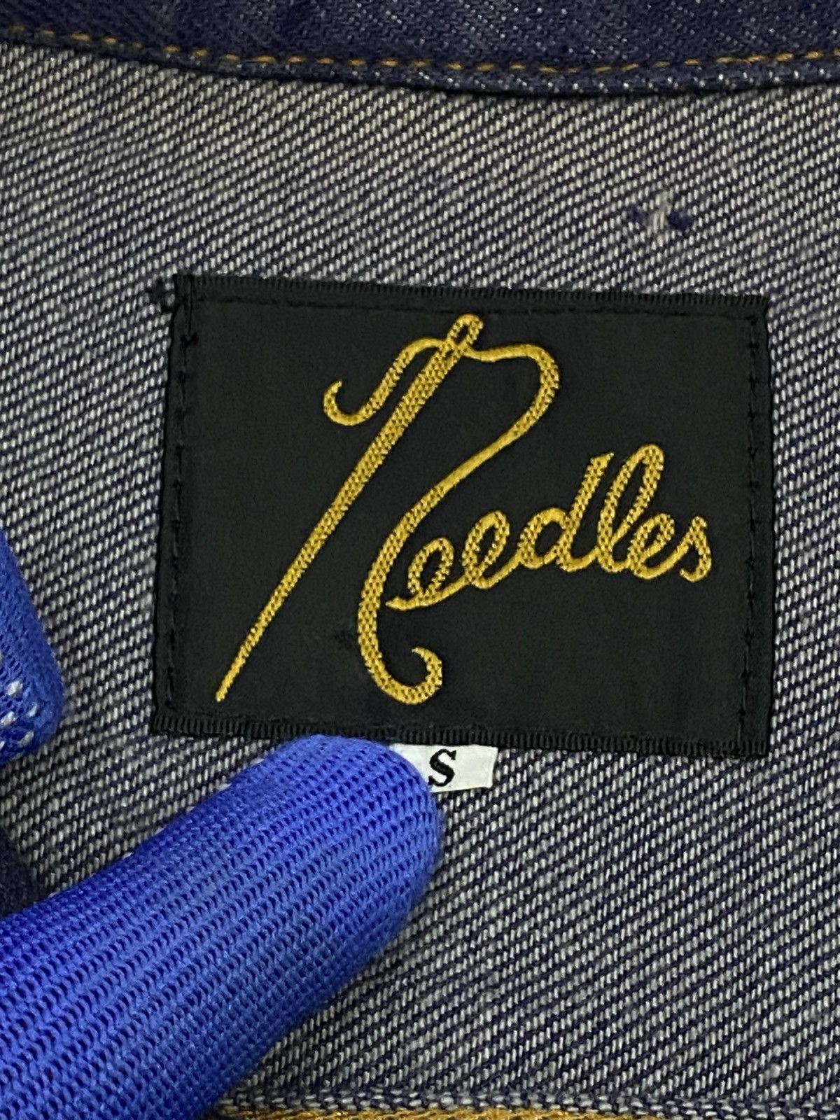 Needles 🪡Needles Selvedge Zip Chest Pocket Denim Jacket Size US S / EU 44-46 / 1 - 13 Thumbnail