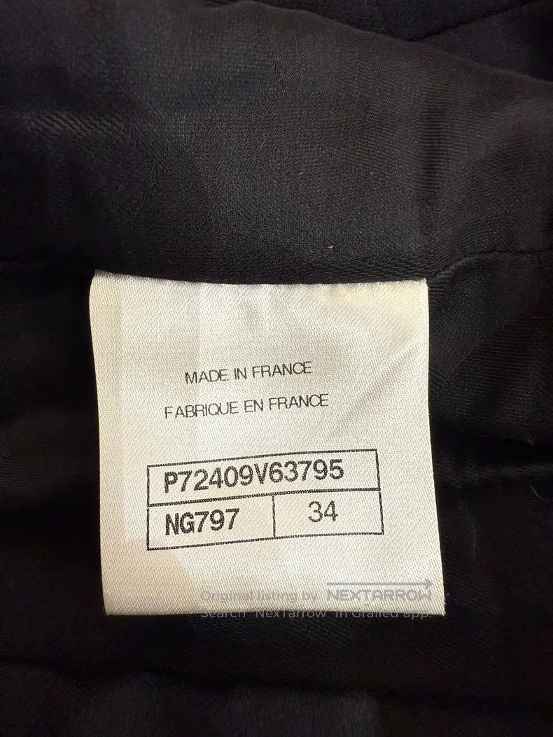 Chanel Chanel Black full-star knitted jacket Size XXS / US 00 / IT 34 - 6 Thumbnail