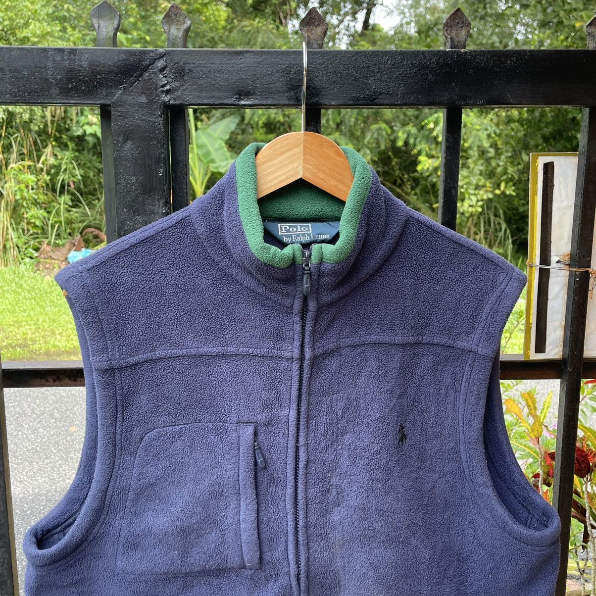 Polo Ralph Lauren 🔥Polo Ralph Lauren Small Pony Logo Full Zipper Fleece Jacket Size US M / EU 48-50 / 2 - 4 Thumbnail