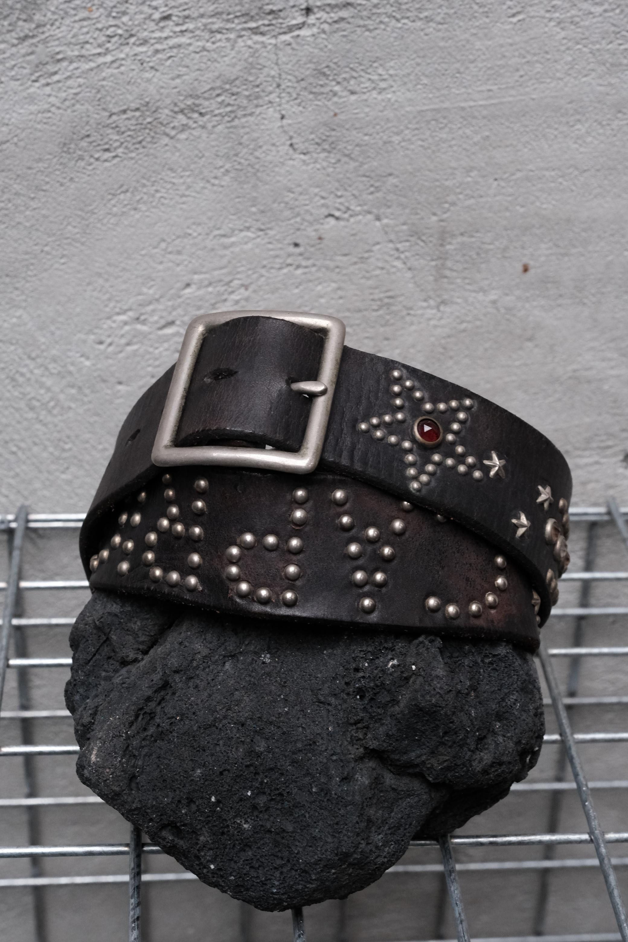 Hollywood Trading Company HTC Hollywood Trading Company CAPRICORN Studded Belt Size ONE SIZE - 1 Thumbnail
