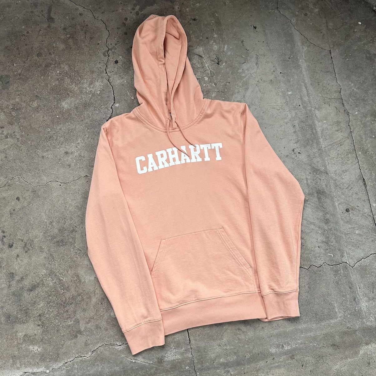 Carhartt CARHARTT BOXY COLLEGE BIG LOGO Y2K VINTAGE HOODIE Size US M / EU 48-50 / 2 - 3 Thumbnail