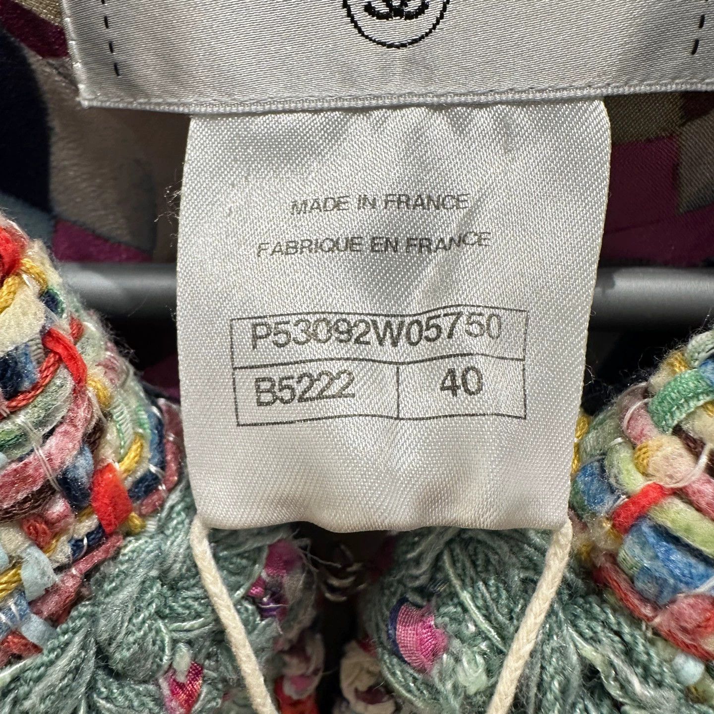 Chanel Chanel Seoul Series Woven Colorful Tweed Jacket 40 Size M / US 6-8 / IT 42-44 - 4 Thumbnail