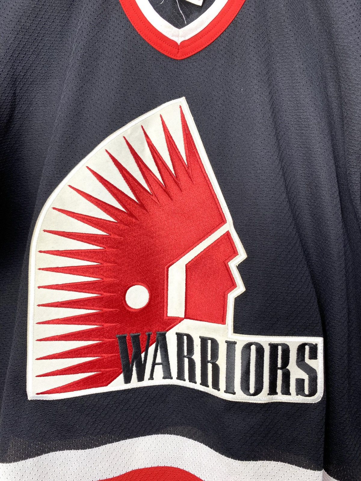 NHL Vintage Early 1990’s Moose Jaw Warriors Hockey Jersey Size US M / EU 48-50 / 2 - 2 Thumbnail