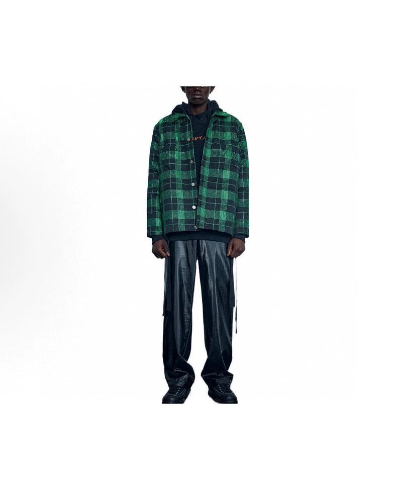 Song For The Mute Song For The Mute Plaid Trim Jacket Size US S / EU 44-46 / 1 - 8 Thumbnail
